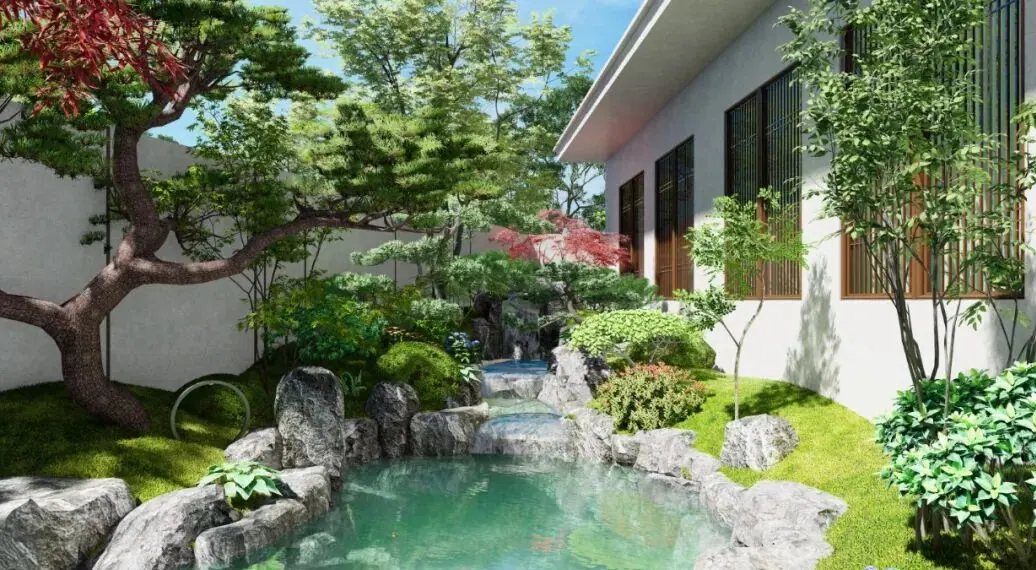 庭院 · 泡池